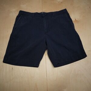 American Rag Slim Fit Short Mens Size 36 Blue Slash Pockets 8 Inseam